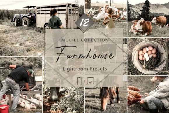 Download 12 Mobile Lightroom Presets, Farmhouse - Lightroom presets Collection