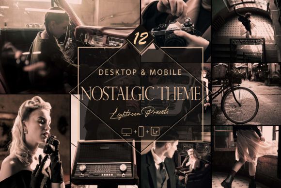 Download 12 Nostalgic Theme Lightroom Presets - Lightroom presets Collection