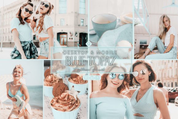 Download 12 Blue Topaz Lightroom Presets, Brown - Lightroom presets Collection
