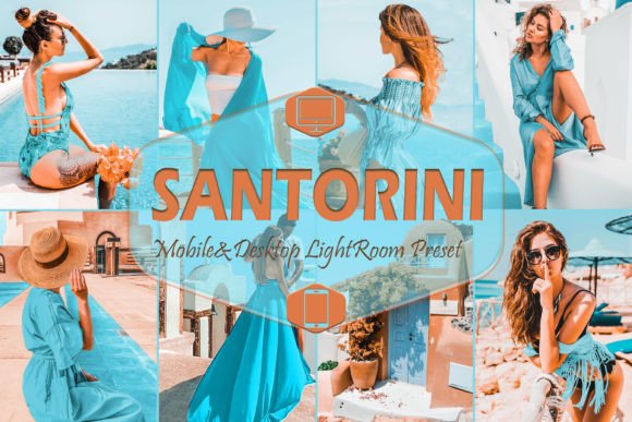 Download 10 Santorini Lightroom Presets, Teal - Lightroom presets Collection