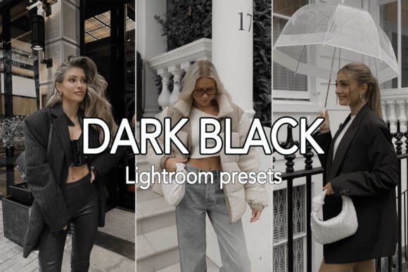 Download 15 Dark Black Lightroom Presets - Lightroom presets Collection
