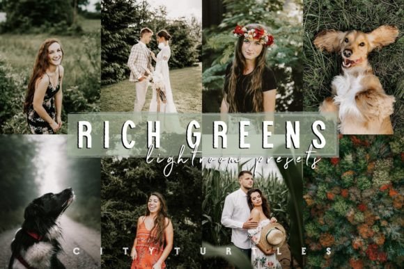 Download Moody RICH GREENS Lightroom Presets - Lightroom presets Collection