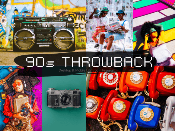 Download 10- 90s Throwback Lightroom Presets - Lightroom presets Collection