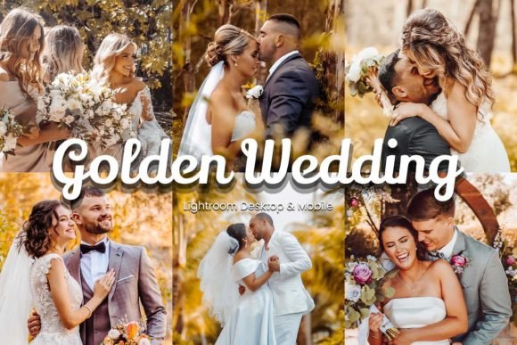 Download 12 Golden Wedding Lightroom Presets - Lightroom presets Collection