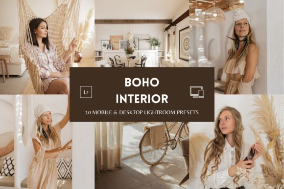 Download Boho Interior Lightroom Presets - Lightroom presets Collection