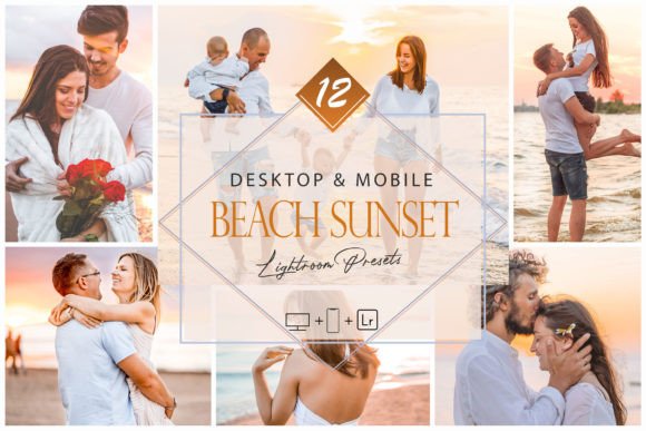 Download 12 Beach Sunset Lightroom Presets - Lightroom presets Collection