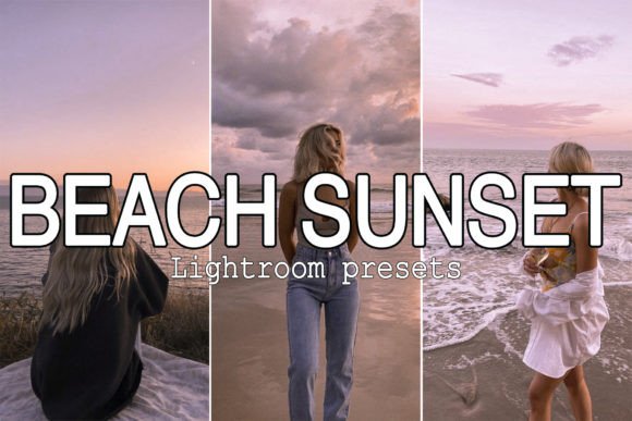 Download 6 Beach Sunset Lightroom Presets - Lightroom presets Collection