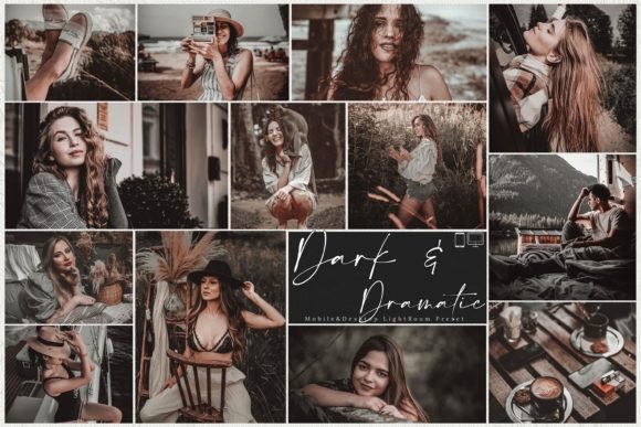 Download 18 Dark &amp; Dramatic Lightroom Presets - Lightroom presets Collection