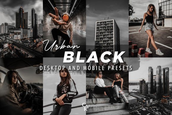 Download 10 Urban Black Lightroom Presets - Lightroom presets Collection