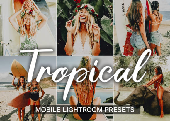 Download 5 Mobile Lightroom Presets TROPICAL - Lightroom presets Collection