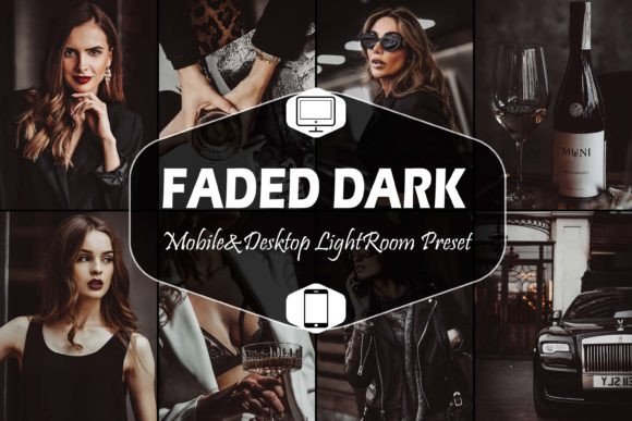 Download 10 Faded Dark Lightroom Presets, Black - Lightroom presets Collection