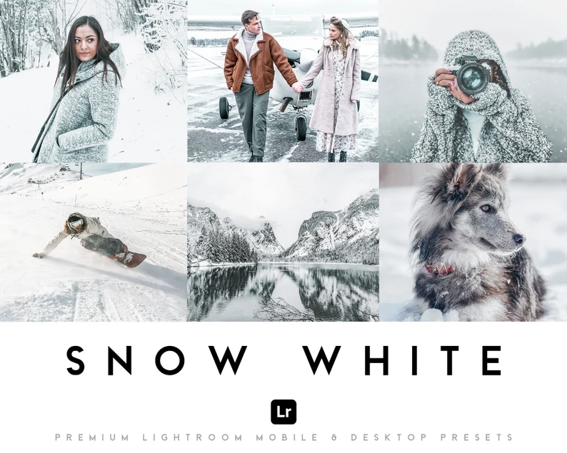 Download Snow White Lightroom Presets, Lightroom - Lightroom presets Collection