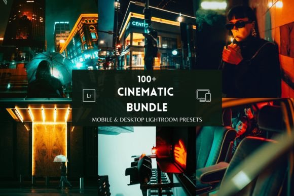 Download 100 Cinematic Bundle Lightroom Presets - Lightroom presets Collection