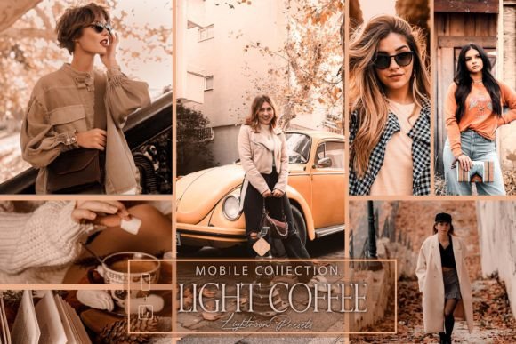 Download 12 Mobile Lightroom Presets,Light Coffee - Lightroom presets Collection