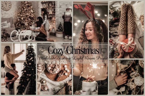 Download 12 Cozy Christmas Lightroom Presets - Lightroom presets Collection