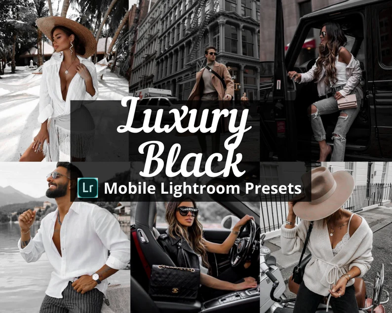 Download Luxury Black Lightroom Presets, Black - Lightroom presets Collection