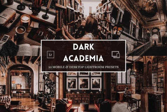 Download 10Free Dark Academia Lightroom Presets - Lightroom presets Collection