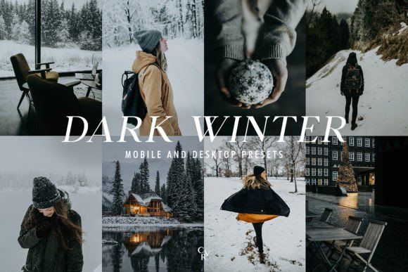 Download 10 Dark Winter Lightroom Presets - Lightroom presets Collection