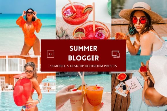 Download 10 Summer Blogger Lightroom Presets - Lightroom presets Collection
