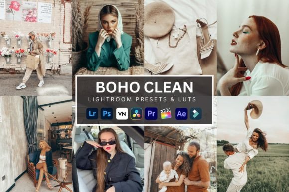 Download Boho Clean Lightroom Presets &amp; Luts - Lightroom presets Collection