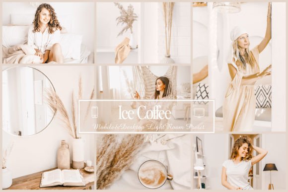 Download 12 Ice Coffee Lightroom Presets,Bright - Lightroom presets Collection
