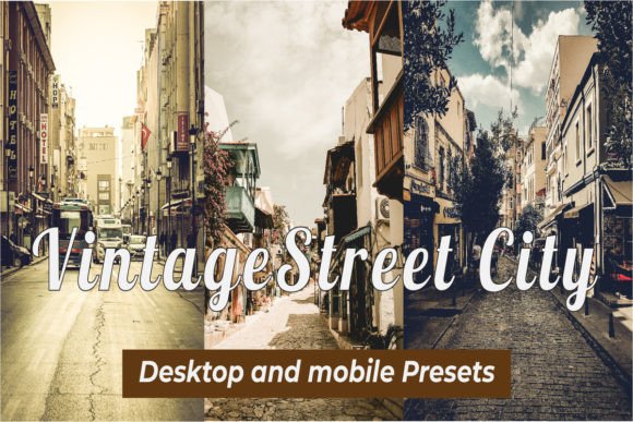 Download 8 Vintage Street City Lightroom Presets - Lightroom presets Collection
