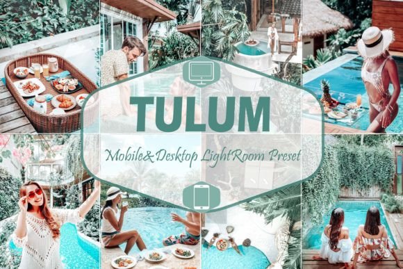 Download 10 Tulum Lightroom Presets, Green Tone - Lightroom presets Collection