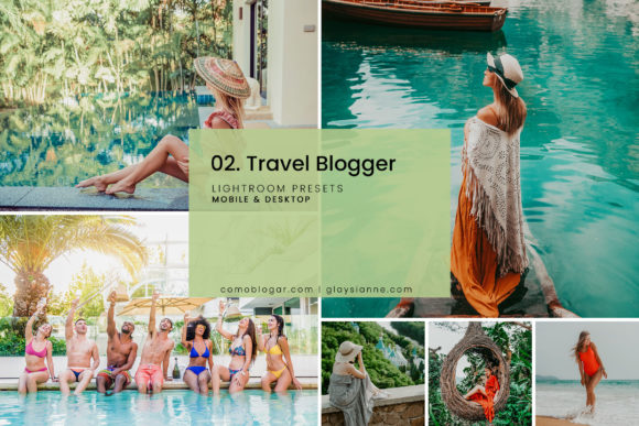 Download 02. Travel Blogger Presets - Travel blogger presets Collection