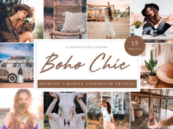 Download Lightroom Presets - Boho Chic - Lightroom presets Collection