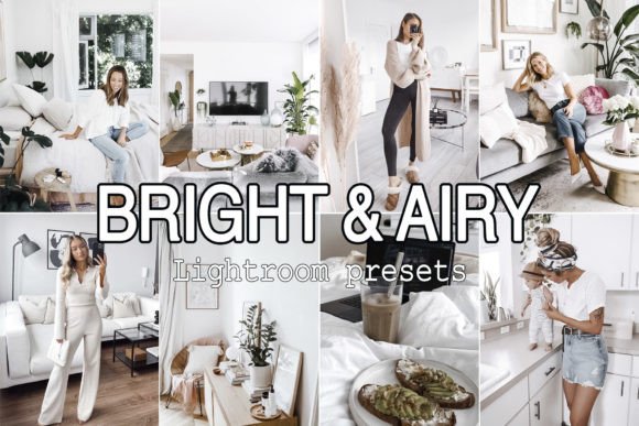 Download 14 Bright &amp; Airy Lightroom Presets - Lightroom presets Collection