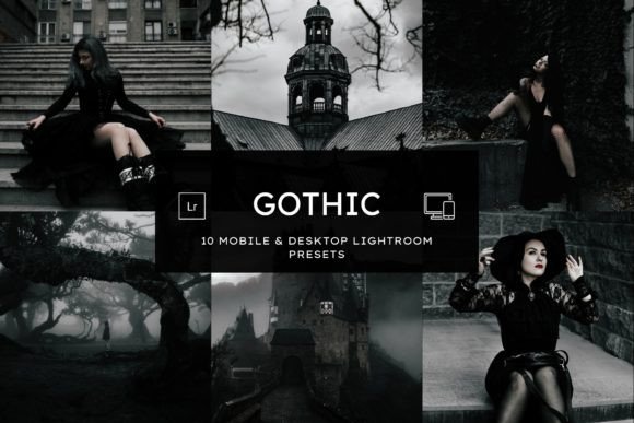 Download 10 Dark Gothic Lightroom Presets - Lightroom presets Collection