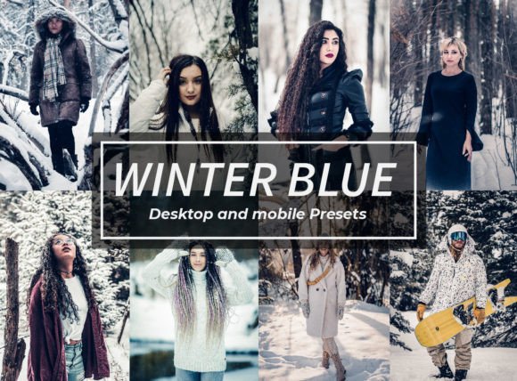 Download Winter Blue Lightroom Presets - Lightroom presets Collection