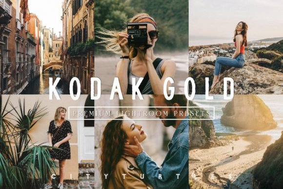 Download KODAK GOLD Film Travel Lightroom Presets - Lightroom presets Collection