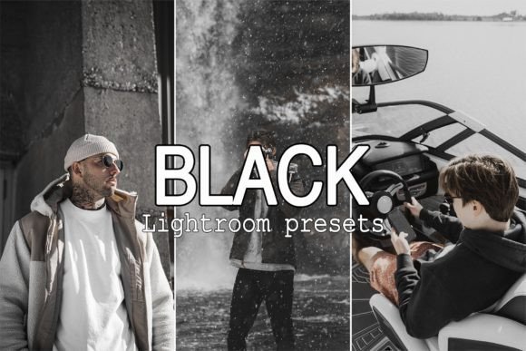 Download 5 Black Lightroom Presets - Lightroom presets Collection