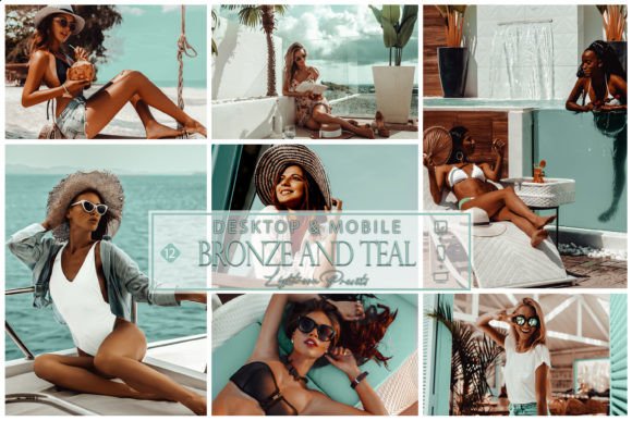 Download 12 Bronze and Teal Lightroom Presets - Lightroom presets Collection