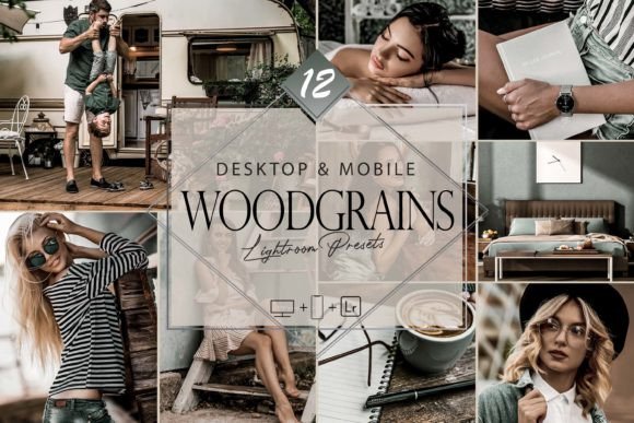 Download 12 Woodgrains Lightroom Presets, Green - Lightroom presets Collection