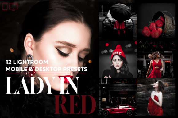 Download Lady in Red Lightroom Presets - Lightroom presets Collection